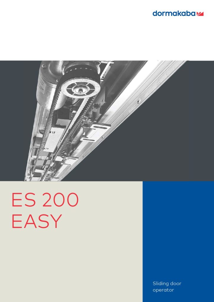 01- ES200 Easy Operator